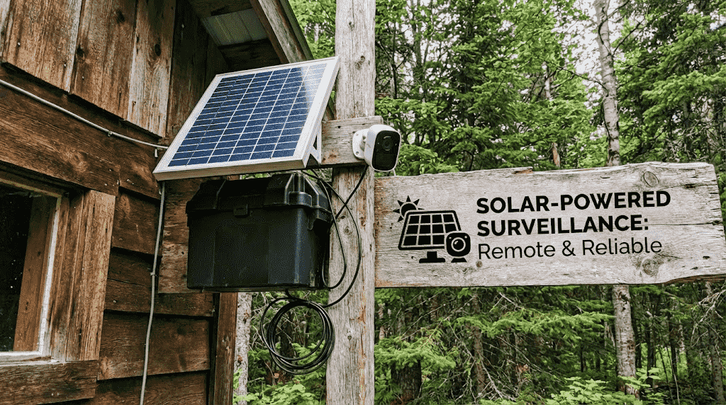 Off-Grid Security Cameras: Best Solution for Remote Cabins, Camps ...
