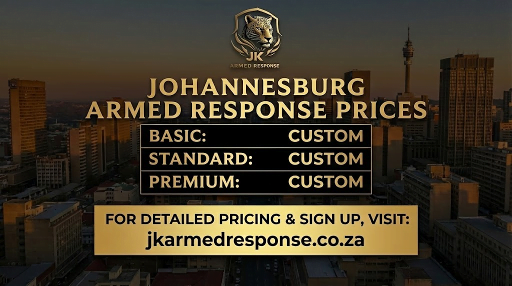 Armed Response Prices Johannesburg: 2025 Costs & Fees