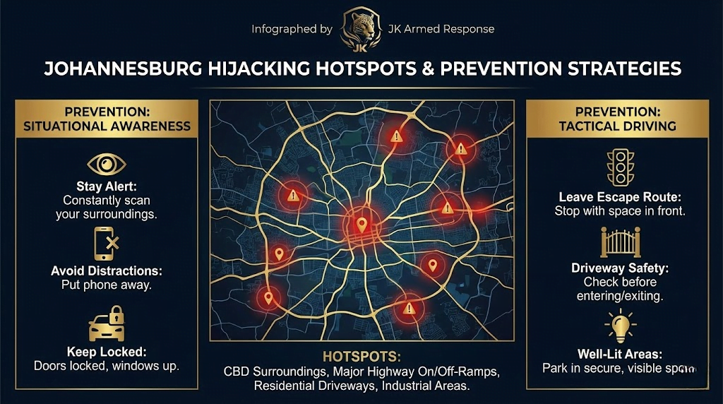 Hijacking Hotspots Johannesburg Prevention (2026 Map)