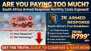 armed response monthly cost south africa
