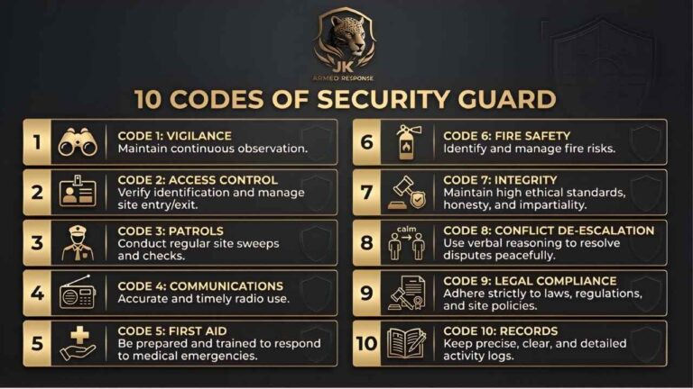 Anas Protection Code 10 Codes Of Security Guard to Improve Operations