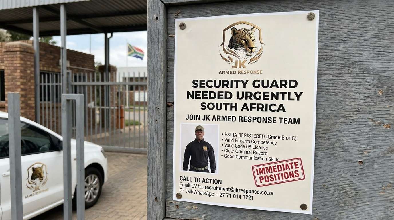 Security Guard Needed Urgently South Africa? 24/7 Dispatch