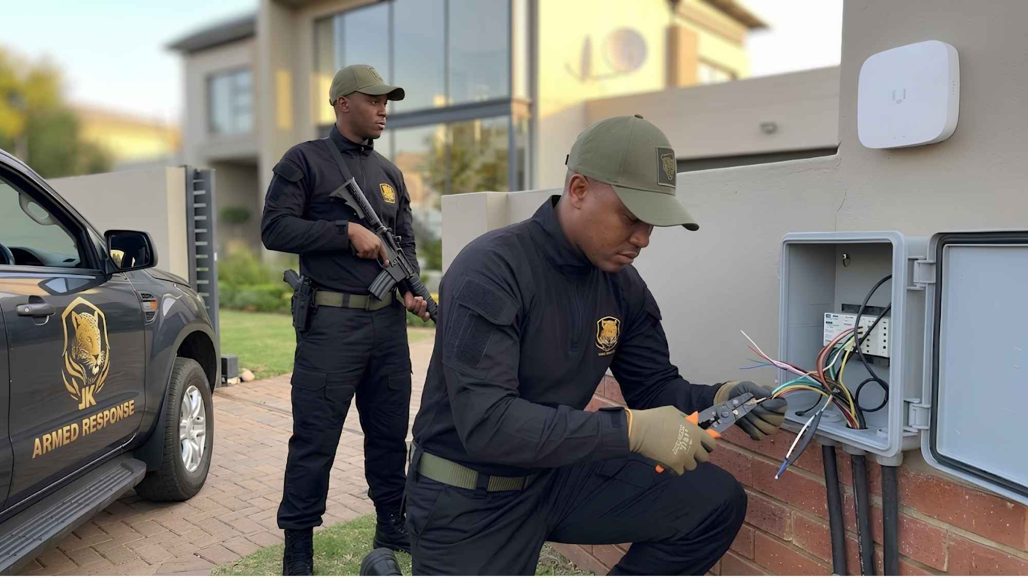 Book your wireless alarm installation with armed response now!